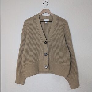 H&M Rib Knit Cardigan / M